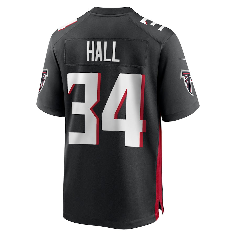 Custom #34 Black ATL Football Shirt Top