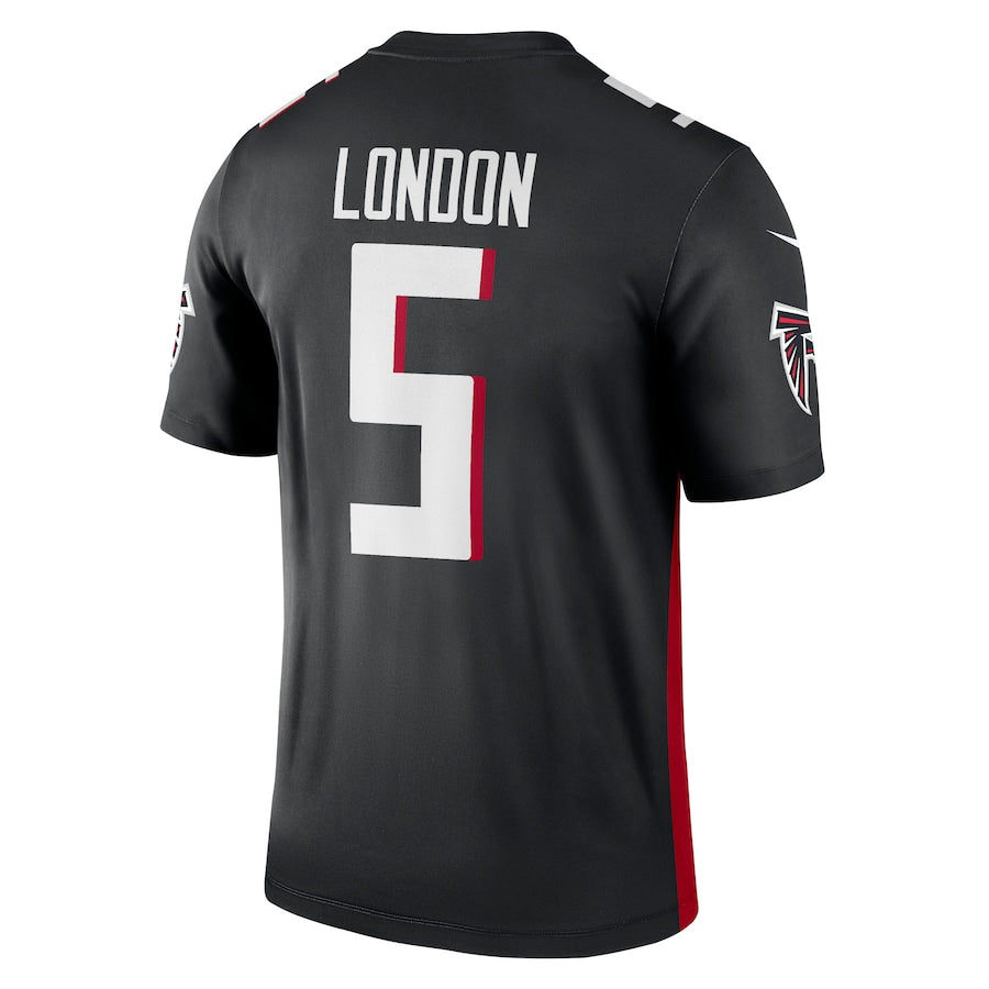 Custom #5 Black ATL Football Shirt Top