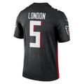Custom #5 Black ATL Football Shirt Top