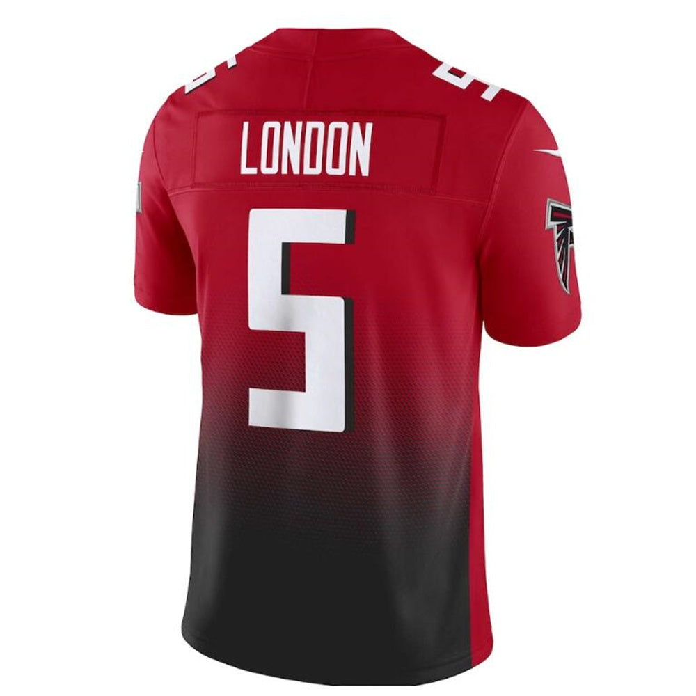 Custom #5 Red ATL Football Shirt Top