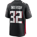 Custom #32 Black ATL Football Shirt Top