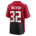 Custom #32 Red ATL Football Shirt Top