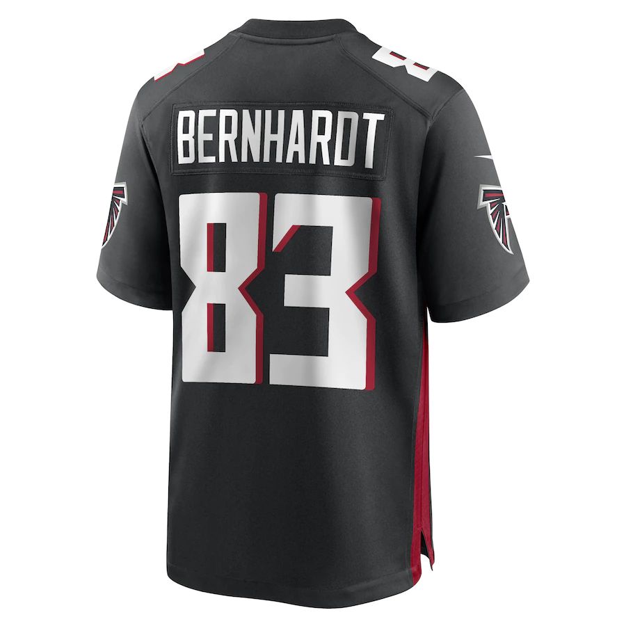 Custom #83 Black ATL Football Shirt Top