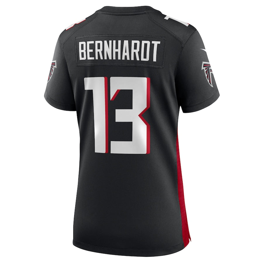 Custom #13 Black ATL Football Shirt Top