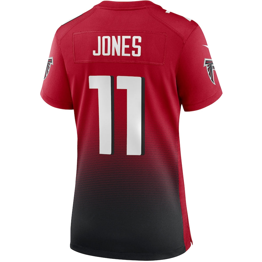 Custom #11 Red ATL Football Shirt Top