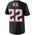 Custom #22 Black ATL Football Shirt Top