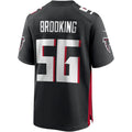 Custom #56 Black ATL Football Shirt Top