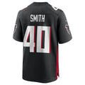 Custom #40 Black ATL Football Shirt Top