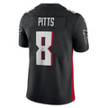 Custom #8 Black ATL Football Shirt Top