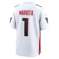Custom #1 White ATL Football Shirt Top