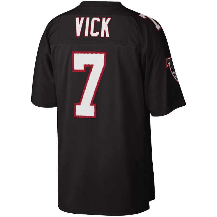 Custom #7 Black ATL Football Shirt Top