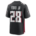 Custom #28 Black ATL Football Shirt Top