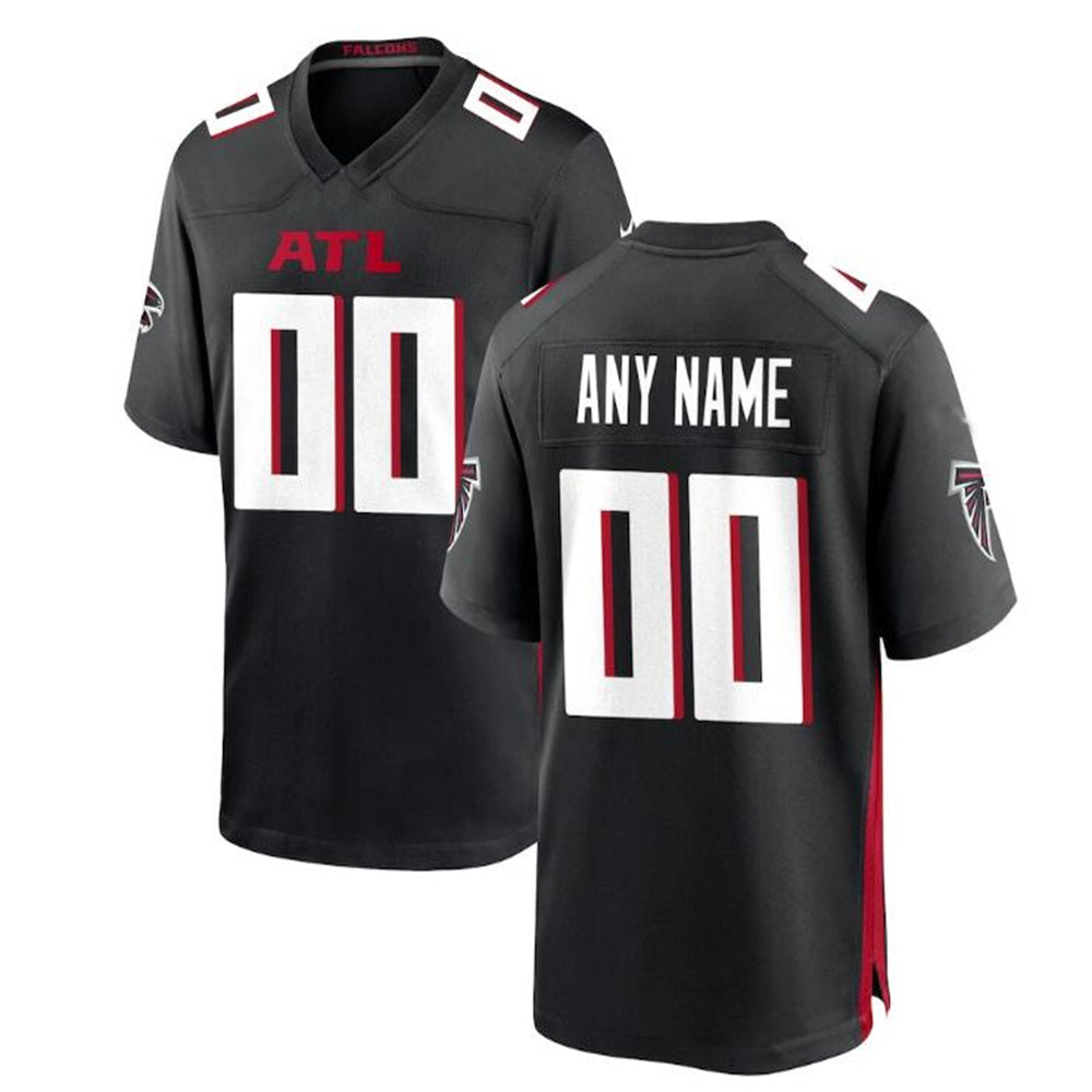 Custom Black ATL Football Shirt Top