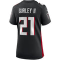 Custom #21 Black ATL Football Shirt Top