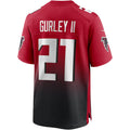 Custom #21 Red ATL Football Shirt Top