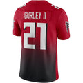 Custom #21 Red ATL Football Shirt Top