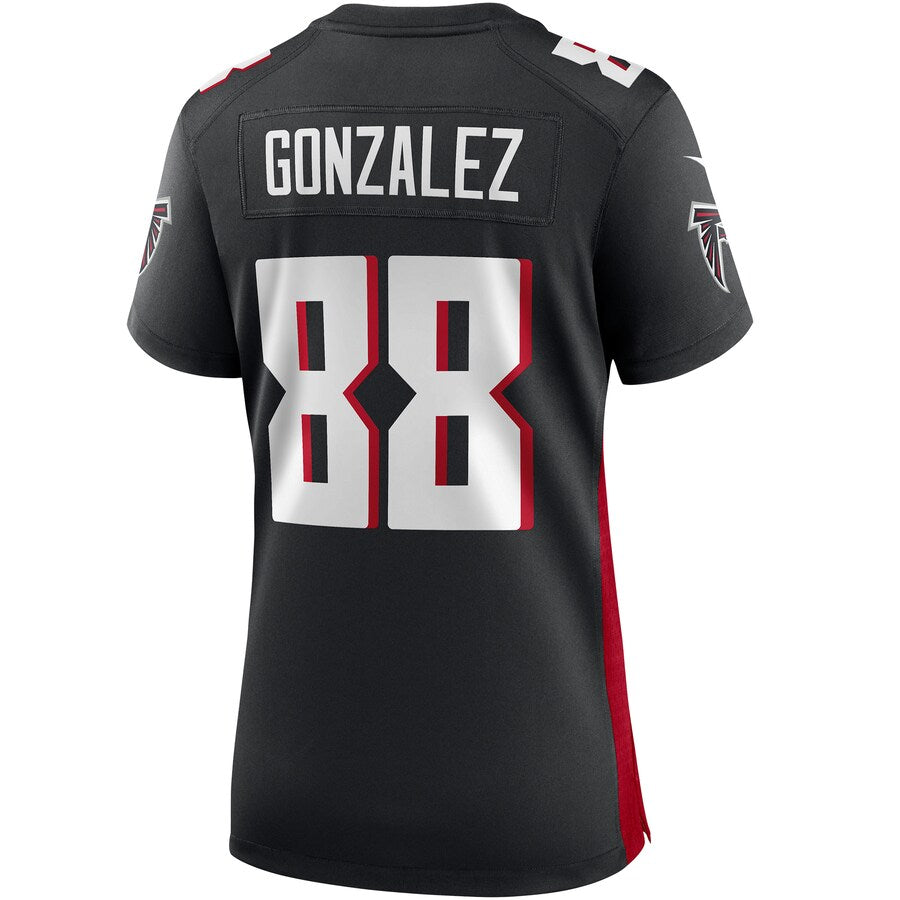 Custom #88 Black ATL Football Shirt Top