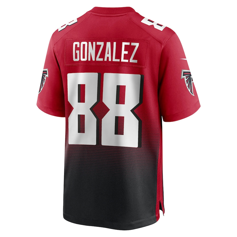 Custom #88 Red ATL Football Shirt Top
