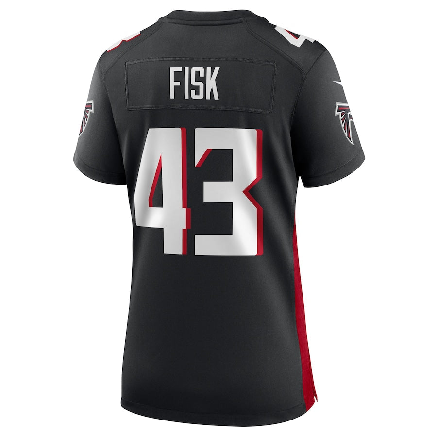 Custom #43 Black ATL Football Shirt Top