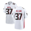 Custom #37 Black ATL Football Shirt Top