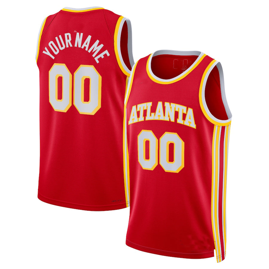 Custom #22 Red 2021 Basketball Shirt Top