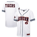 Custom White DET Baseball Shirt Top