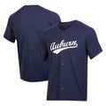 Custom Navy DET Baseball Shirt Top