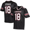 Custom #18 Black Football Shirt Top