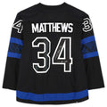 Custom #34 Black 2016 TOR Hockey Shirt Top