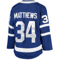 Custom #34 Blue TOR Hockey Shirt Top