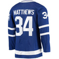Custom #34 Blue TOR Hockey Shirt Top