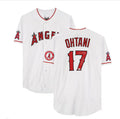 Custom #17 White 2021 LAA Baseball Shirt Top