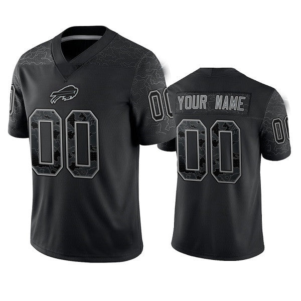 Custom Black BUF Football Shirt Top