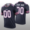 Custom Navy BUF Football Shirt Top