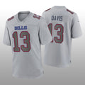 Custom #13 Gray BUF Football Shirt Top