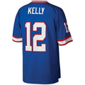 Custom #12 1990 BUF Football Shirt Top