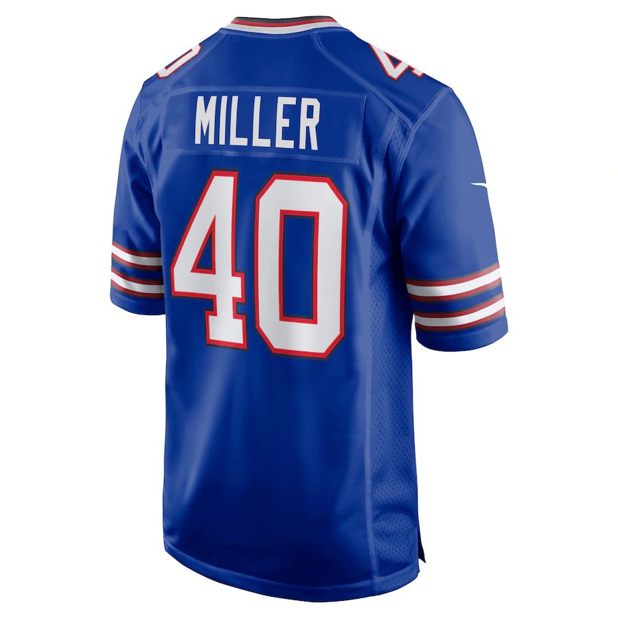 Custom #40 BUF Football Shirt Top