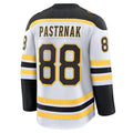 Custom #88 White BOS Hockey Shirt Top