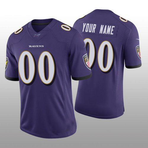 Custom Purple BAL Football Shirt Top