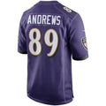 Custom #89 Purple BAL Football Shirt Top
