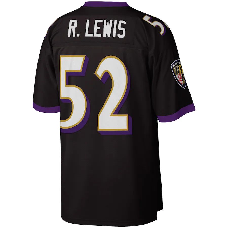 Custom #52 Black BAL Football Shirt Top