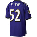 Custom #52 Purple BAL Football Shirt Top
