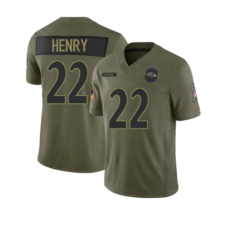 Custom #22 Olive 2025 BAL Football Shirt Top