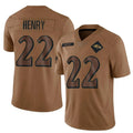 Custom #22 Brown BAL Football Shirt Top
