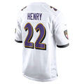 Custom #22 White BAL Football Shirt Top