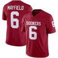 Custom #6 Crimson Football Shirt Top