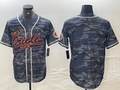 Custom Gray BAL Baseball Shirt Top
