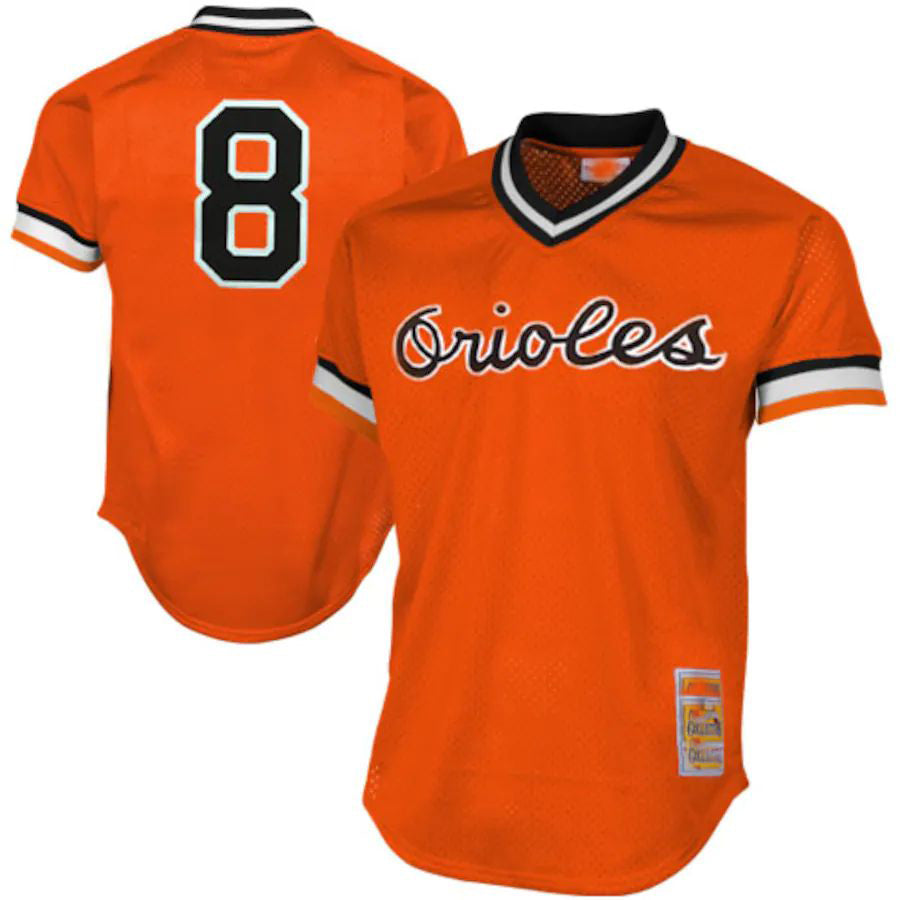 Custom Orange 1988 BAL Baseball Shirt Top