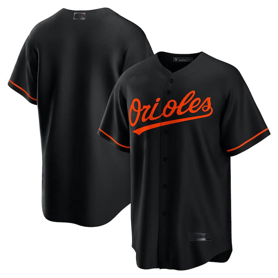Custom Black BAL Baseball Shirt Top