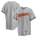 Custom Gray BAL Baseball Shirt Top
